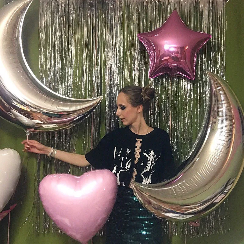 1pcs 36 Inch Gold Moon Aluminum Foil Balloon For Kids Birthday Party Wedding Decoration Ramadan Decor Balloon Baby Shower Globs
1pcs 36 Inch Gold Moon Aluminum Foil Balloon For Kids Birthday Party Wedding Decoration Ramadan Decor Balloon Baby Shower Globs