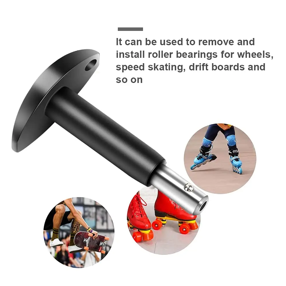 1pc Bearing Puller Disassemble Tool For 8mm bore Inline Roller Skate Bearing Repair Tool For Skateboar Bearing 608
1pc Bearing Puller Disassemble Tool For 8mm bore Inline Roller Skate Bearing Repair Tool For Skateboar Bearing 608