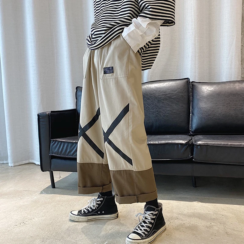 New Korean Fashion Casual Contrast Color Horn Men's Jeans High Street Design Stitching Jeans Tide Brand All-match Punk Overalls
New Korean Fashion Casual Contrast Color Horn Men's Jeans High Street Design Stitching Jeans Tide Brand All-match Punk Overalls