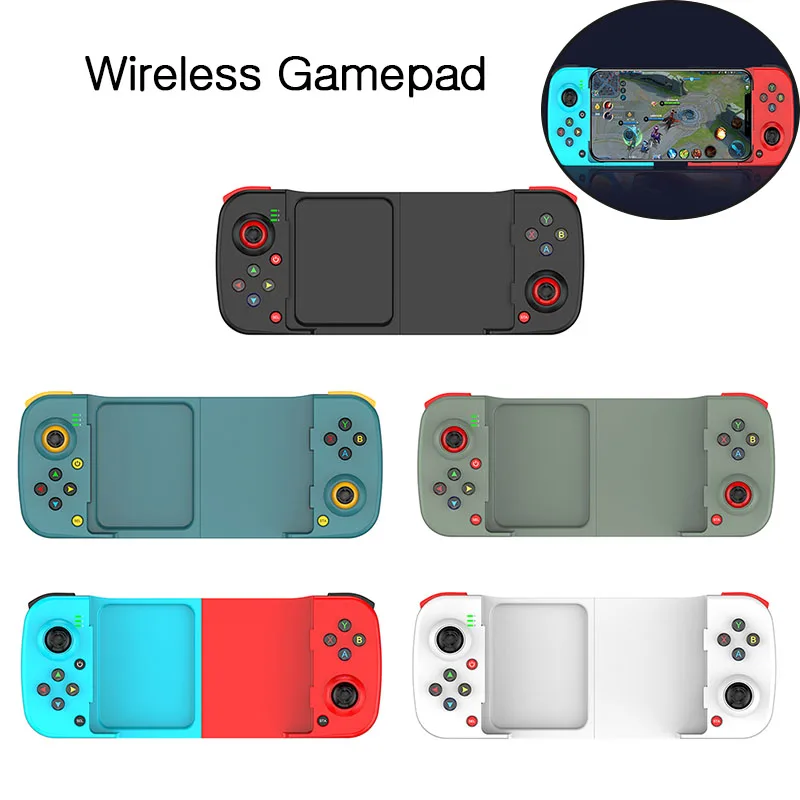 New Wireless Gamepad Bluetooth-compatible Type-C Gaming Controller Portable Joystick Gamepads For PS4 PUBG Switch PC Android IOS
New Wireless Gamepad Bluetooth-compatible Type-C Gaming Controller Portable Joystick Gamepads For PS4 PUBG Switch PC Android IOS