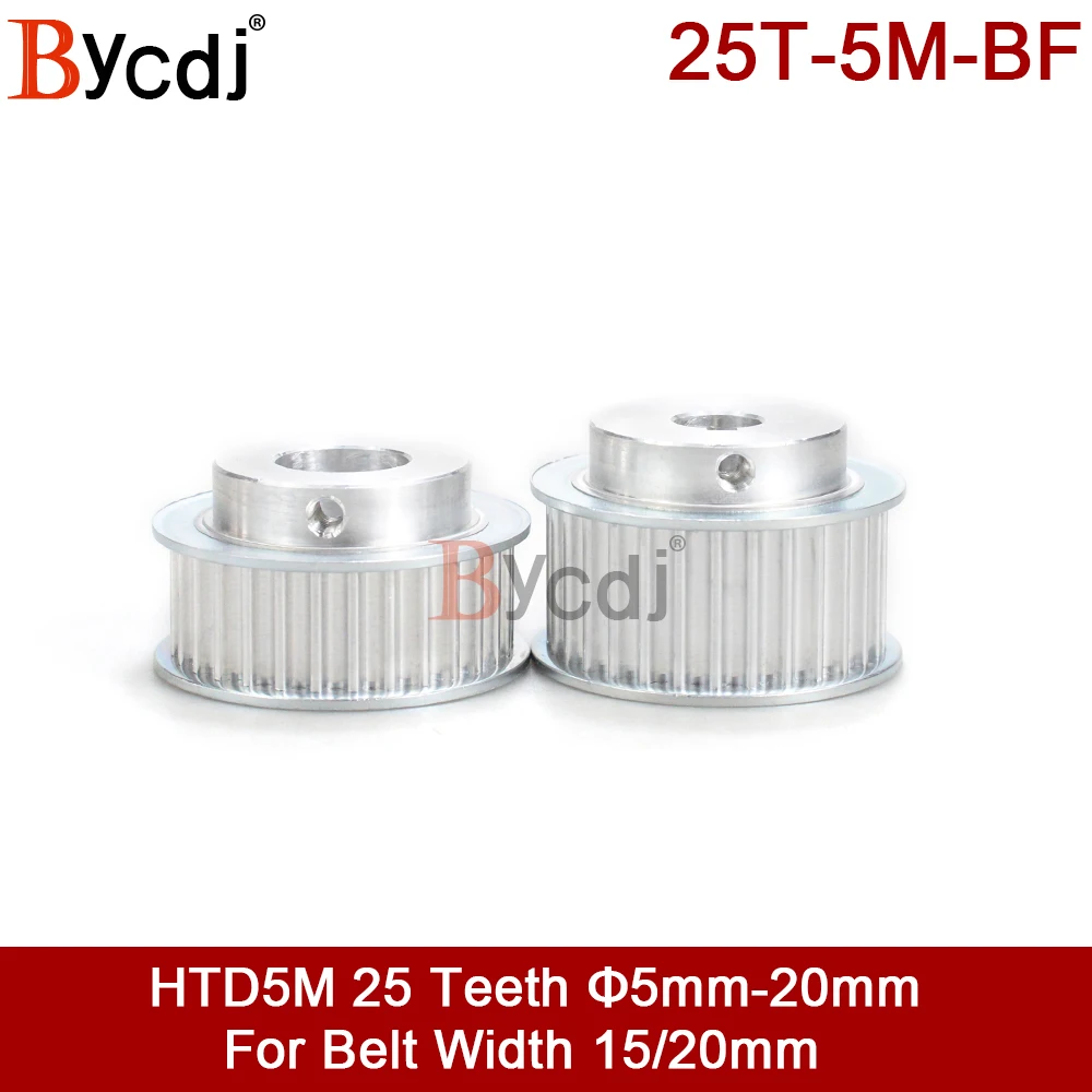 25 Teeth HTD 5M Synchronous Pulley Bore 5/6/6.35/8/10/12/12.7/14/15/16/17/18/19mm for Width 15/20mm BF HTD5M Timing Belts wheel
25 Teeth HTD 5M Synchronous Pulley Bore 5/6/6.35/8/10/12/12.7/14/15/16/17/18/19mm for Width 15/20mm BF HTD5M Timing Belts wheel