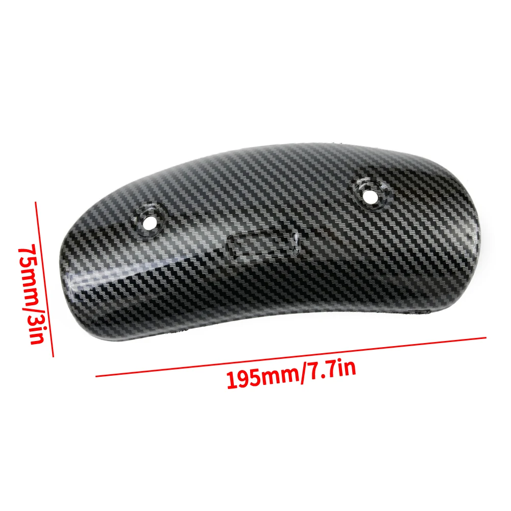 Stainless Steel Heat Shield Pipe Universal Carbon Fiber Cover Exhaust Middle Motorcycle With Screws Accessories
Stainless Steel Heat Shield Pipe Universal Carbon Fiber Cover Exhaust Middle Motorcycle With Screws Accessories