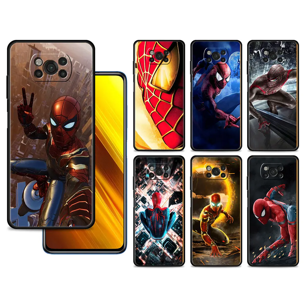 Marvel Hero Spiderman Phone Case for Xiaomi POCO X3 NFC M3 M4 Pro GT F1 5G MI 11 10T Lite 11T 9T 12 12X 12Pro Note 10 Lite Cover
Marvel Hero Spiderman Phone Case for Xiaomi POCO X3 NFC M3 M4 Pro GT F1 5G MI 11 10T Lite 11T 9T 12 12X 12Pro Note 10 Lite Cover