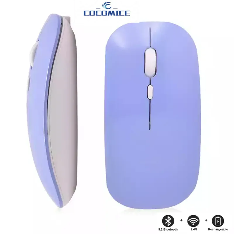 Ergonomic Silent 2.4Ghz Usb Optical Rechargeable Wireless BT 5.0 Mice BT Mouse for Laptop PC Computer
Ergonomic Silent 2.4Ghz Usb Optical Rechargeable Wireless BT 5.0 Mice BT Mouse for Laptop PC Computer