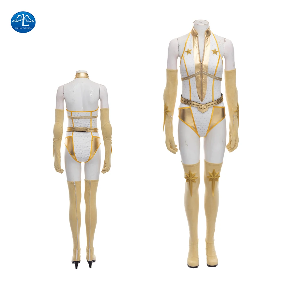 The Boys Season 2 Starlight Cosplay Costume Women Bodysuits Boots Full Suit Halloween Costumes for Adult Custom Made 
The Boys Season 2 Starlight Cosplay Costume Women Bodysuits Boots Full Suit Halloween Costumes for Adult Custom Made