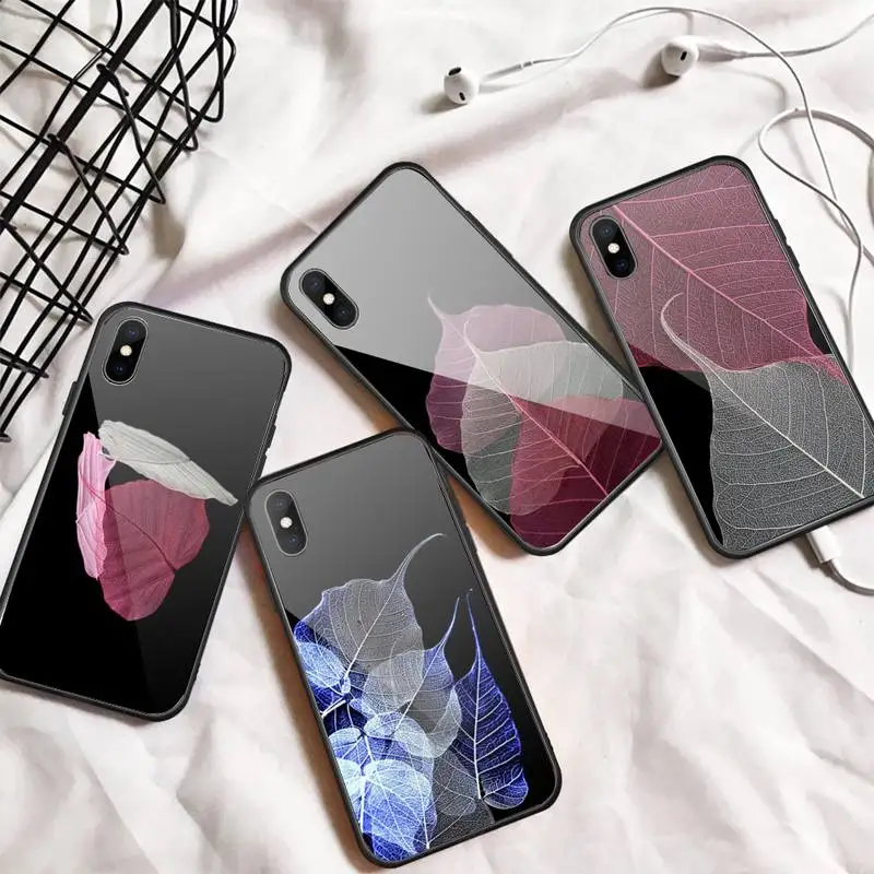 Colorful Leaves A Trinity of Leaves art Phone Case Tempered glass For iphone 11 12 13 PRO MAX mini 6 7 8 plus X XS XR
Colorful Leaves A Trinity of Leaves art Phone Case Tempered glass For iphone 11 12 13 PRO MAX mini 6 7 8 plus X XS XR