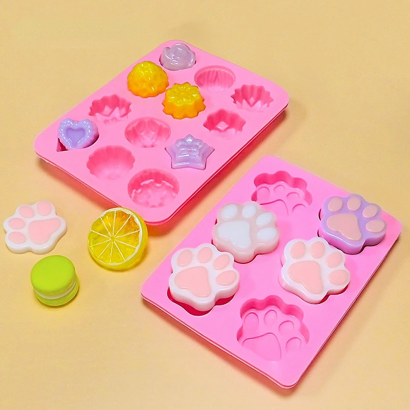 DIY Cat Paw Cartoon Silicone Mold Cake Decorating Tool Chocolate Pudding Jelly Candy Cookie Mold Kitchen Baking Accessories
DIY Cat Paw Cartoon Silicone Mold Cake Decorating Tool Chocolate Pudding Jelly Candy Cookie Mold Kitchen Baking Accessories