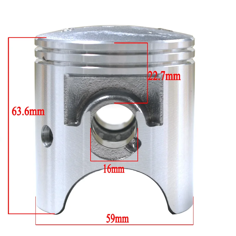 Motorcycle Cylinder Bore Size 59 mm 59.25 mm 59.5 mm 59.75 mm 60 mm Pistons & Rings For YAMAHA TZR150 3RR TZR 150 3 RR
Motorcycle Cylinder Bore Size 59 mm 59.25 mm 59.5 mm 59.75 mm 60 mm Pistons & Rings For YAMAHA TZR150 3RR TZR 150 3 RR