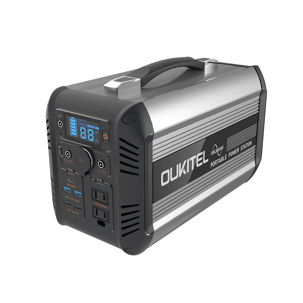 OUKITEL CN505 Portable Power Station 614Wh 192000mah LiFePO4 Battery power generator with 500W
OUKITEL CN505 Portable Power Station 614Wh 192000mah LiFePO4 Battery power generator with 500W