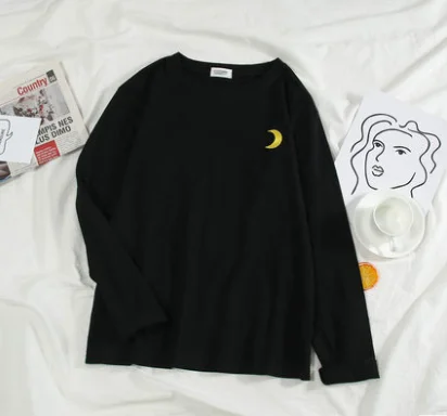 spring nd utumn new style inner bottoming shirt white loose long-sleeved T-shirt women's outer wer erly utumn cot
spring nd utumn new style inner bottoming shirt white loose long-sleeved T-shirt women's outer wer erly utumn cot