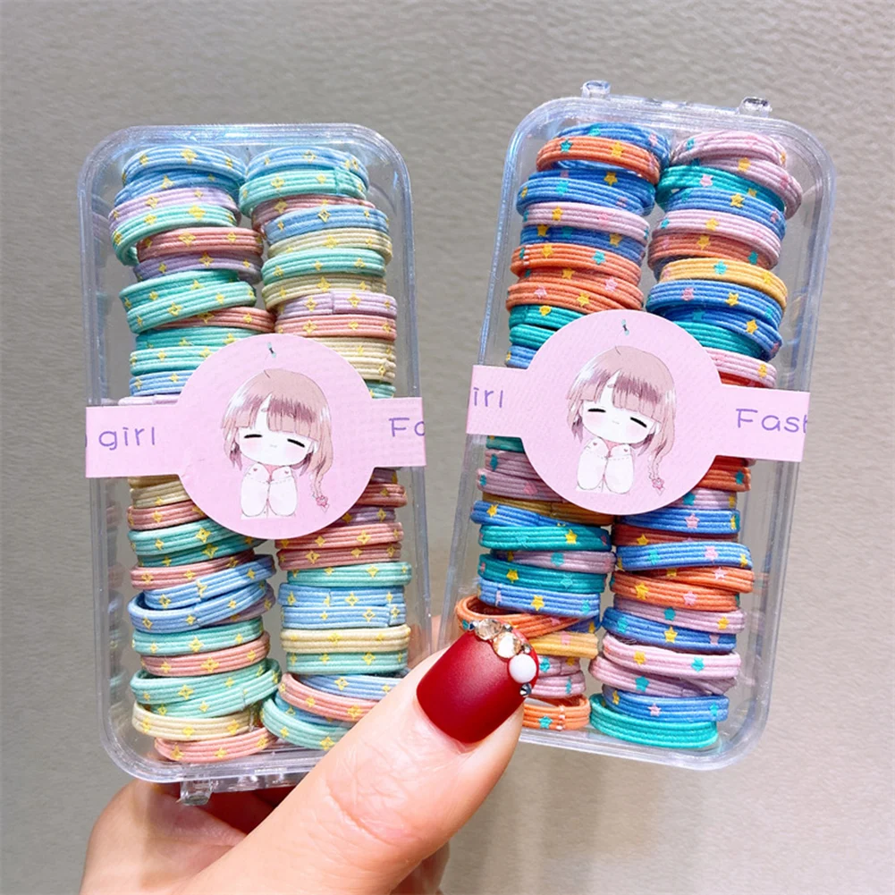 60 Pcs/Set Baby Girls Cute Cartoon Flower Bow Scrunchies Rubber Bands Children Lovely Thumb Hair Bands Kids Hair Accessories
60 Pcs/Set Baby Girls Cute Cartoon Flower Bow Scrunchies Rubber Bands Children Lovely Thumb Hair Bands Kids Hair Accessories