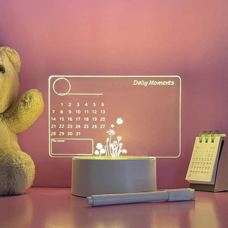 Note Board Creative Led Night Light USB Message Board Holiday Light With Pen Gift For Children Girlfriend Decoration Night Lamp
Note Board Creative Led Night Light USB Message Board Holiday Light With Pen Gift For Children Girlfriend Decoration Night Lamp