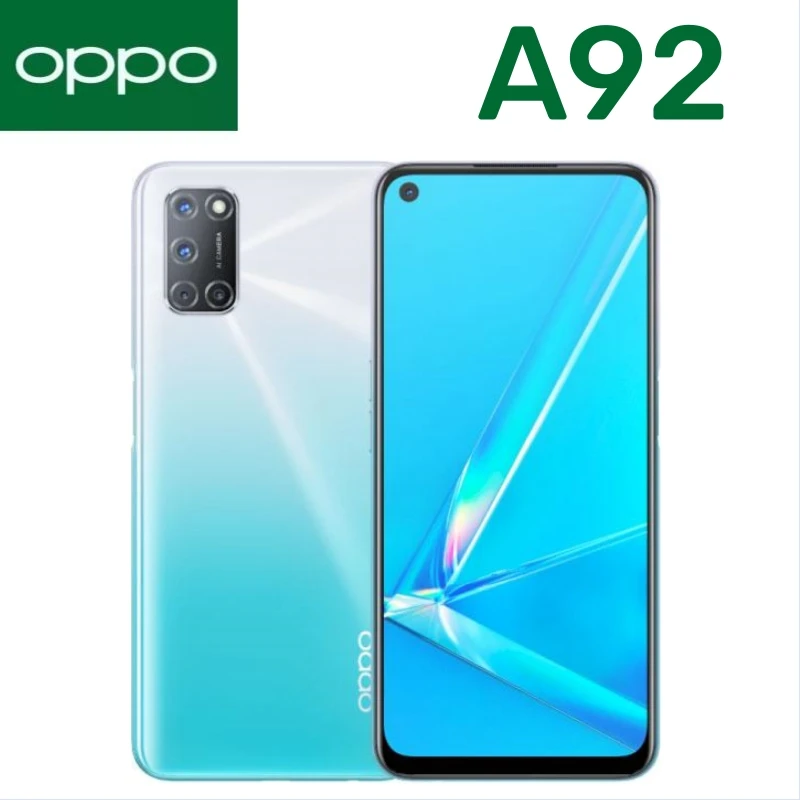OPPO A92 Smartphone Android 6.5 inch 48MP+16MP Camera 128GB ROM 8GB RAM 5000mAh Cell phone Global Original Mobile phones
OPPO A92 Smartphone Android 6.5 inch 48MP+16MP Camera 128GB ROM 8GB RAM 5000mAh Cell phone Global Original Mobile phones