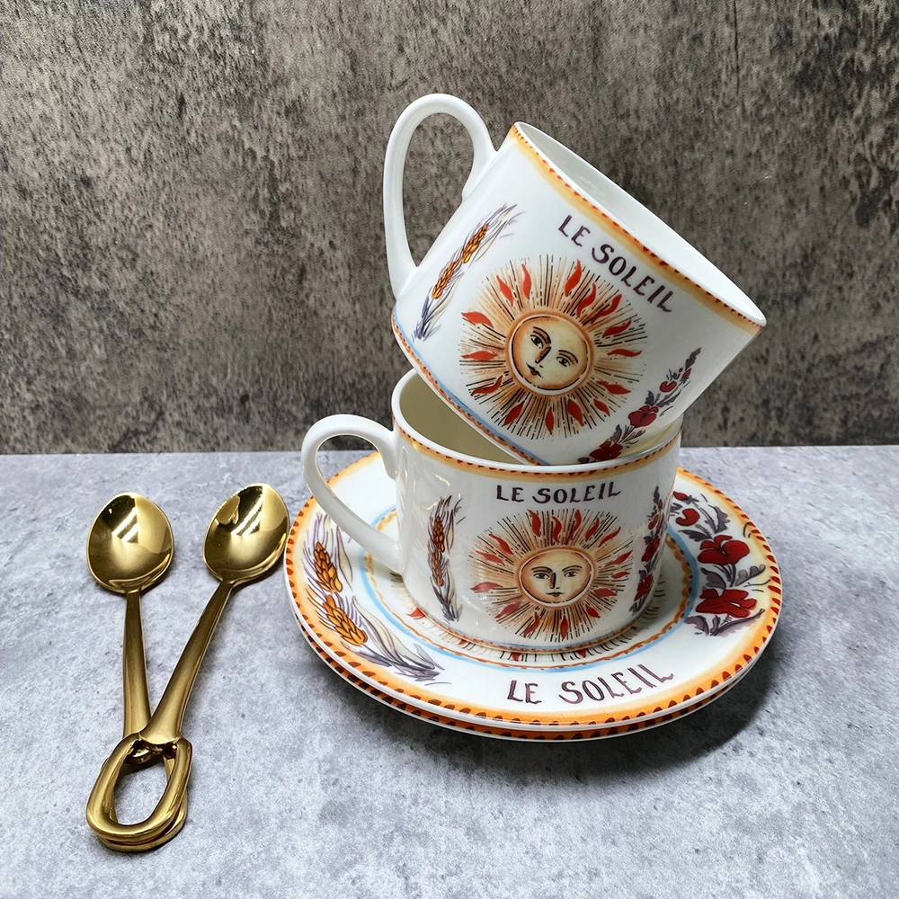 Ceramic Mug Starry Sky Moon Sun Coffee Cup Creative Office Water Cup Teacup Breakfast Milk Cup Couple Exquisite Gift Drinkware
Ceramic Mug Starry Sky Moon Sun Coffee Cup Creative Office Water Cup Teacup Breakfast Milk Cup Couple Exquisite Gift Drinkware