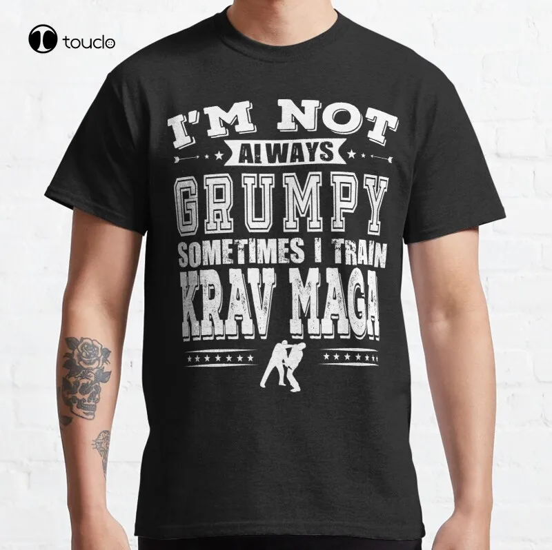 New Krav Maga T Shirt - I'M Not Always Grumpy Sometimes I Train Krav Maga Classic T-Shirt Cotton Tee Shirt S-5XL
New Krav Maga T Shirt - I'M Not Always Grumpy Sometimes I Train Krav Maga Classic T-Shirt Cotton Tee Shirt S-5XL