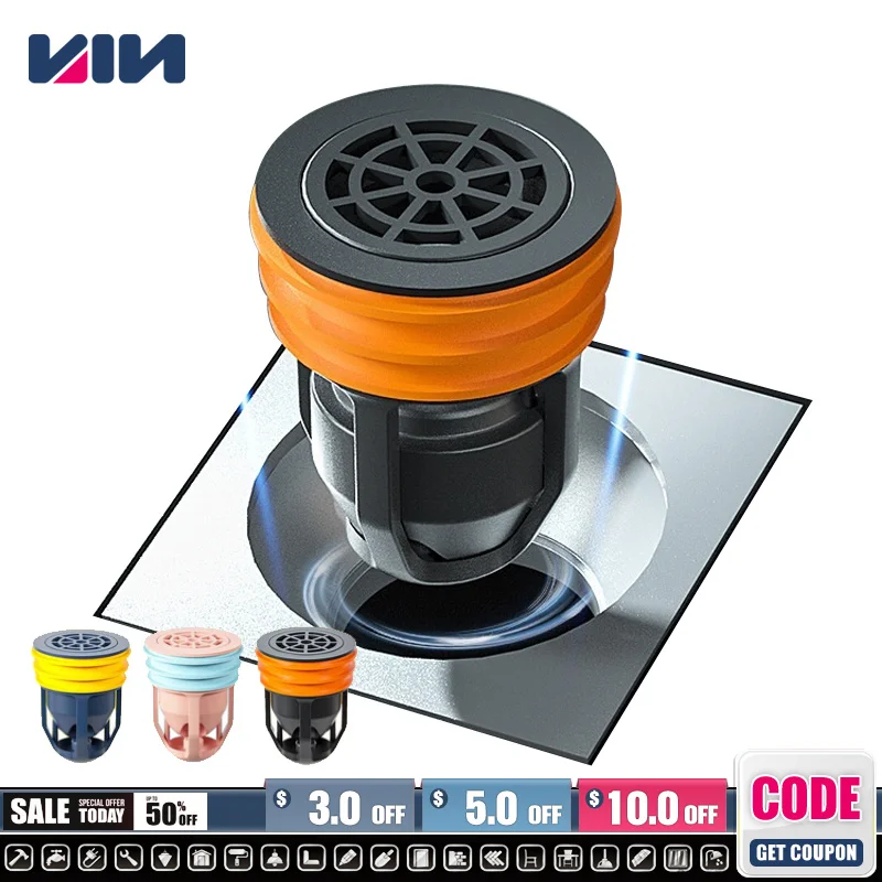 Anti-Odor Floor Drain Core Magnetic Levitation Backflow Bathroom Floor Prevention Kitchen Deodorant Insect-proof Drain Cover
Anti-Odor Floor Drain Core Magnetic Levitation Backflow Bathroom Floor Prevention Kitchen Deodorant Insect-proof Drain Cover