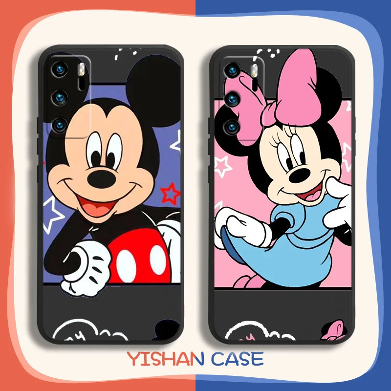 Disney Minnie and Mickey couple Phone Case For Huawei P10 P20 P30 P40 P50 Lite Pro 2019 Plus Lite E Black Funda Cover Soft Back
Disney Minnie and Mickey couple Phone Case For Huawei P10 P20 P30 P40 P50 Lite Pro 2019 Plus Lite E Black Funda Cover Soft Back