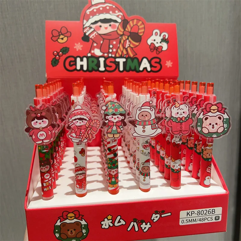 Новинка, искусственные 24/48 шт., Рождественская серия, 0,5 мм, черные студенческие креативные Обучающие канцелярские принадлежности, накладки, пресс, подарки, ручки, оптовая продажа
Новинка, искусственные 24/48 шт., Рождественская серия, 0,5 мм, черные студенческие креативные Обучающие канцелярские принадлежности, накладки, пресс, подарки, ручки, оптовая продажа
