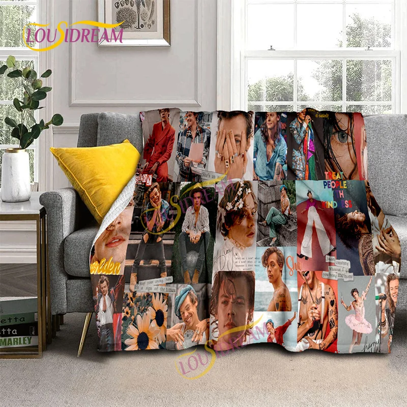 Harry Edward Styles Elements Washable Blanket Soft Musical One Direction Blanket Four Seasons Daybed Sofa Flannel Warm Blanket.
Harry Edward Styles Elements Washable Blanket Soft Musical One Direction Blanket Four Seasons Daybed Sofa Flannel Warm Blanket.