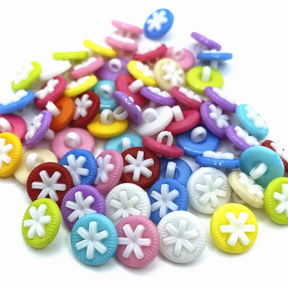 200pcs Mixed 15mm Child Flower Plastic Button for DIY Kid Clothing Sewing Crafts Scrapbooking
200pcs Mixed 15mm Child Flower Plastic Button for DIY Kid Clothing Sewing Crafts Scrapbooking