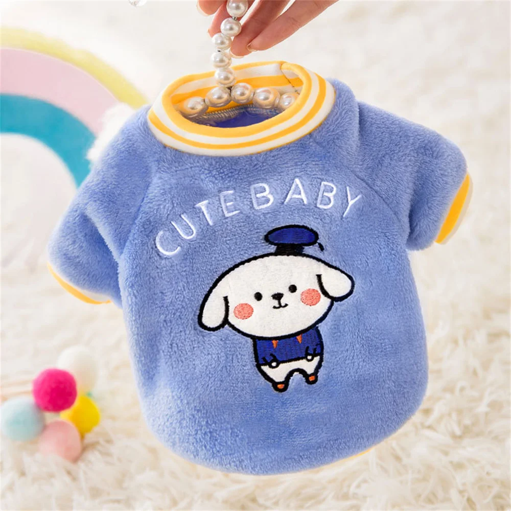 Blue Plush Sweatshirt For Puppy Cat Spring Casual Hoodies Dog Clothes Teddy Bichon Chihuahua Dog Sweater Pet Supplies Apparel
Blue Plush Sweatshirt For Puppy Cat Spring Casual Hoodies Dog Clothes Teddy Bichon Chihuahua Dog Sweater Pet Supplies Apparel