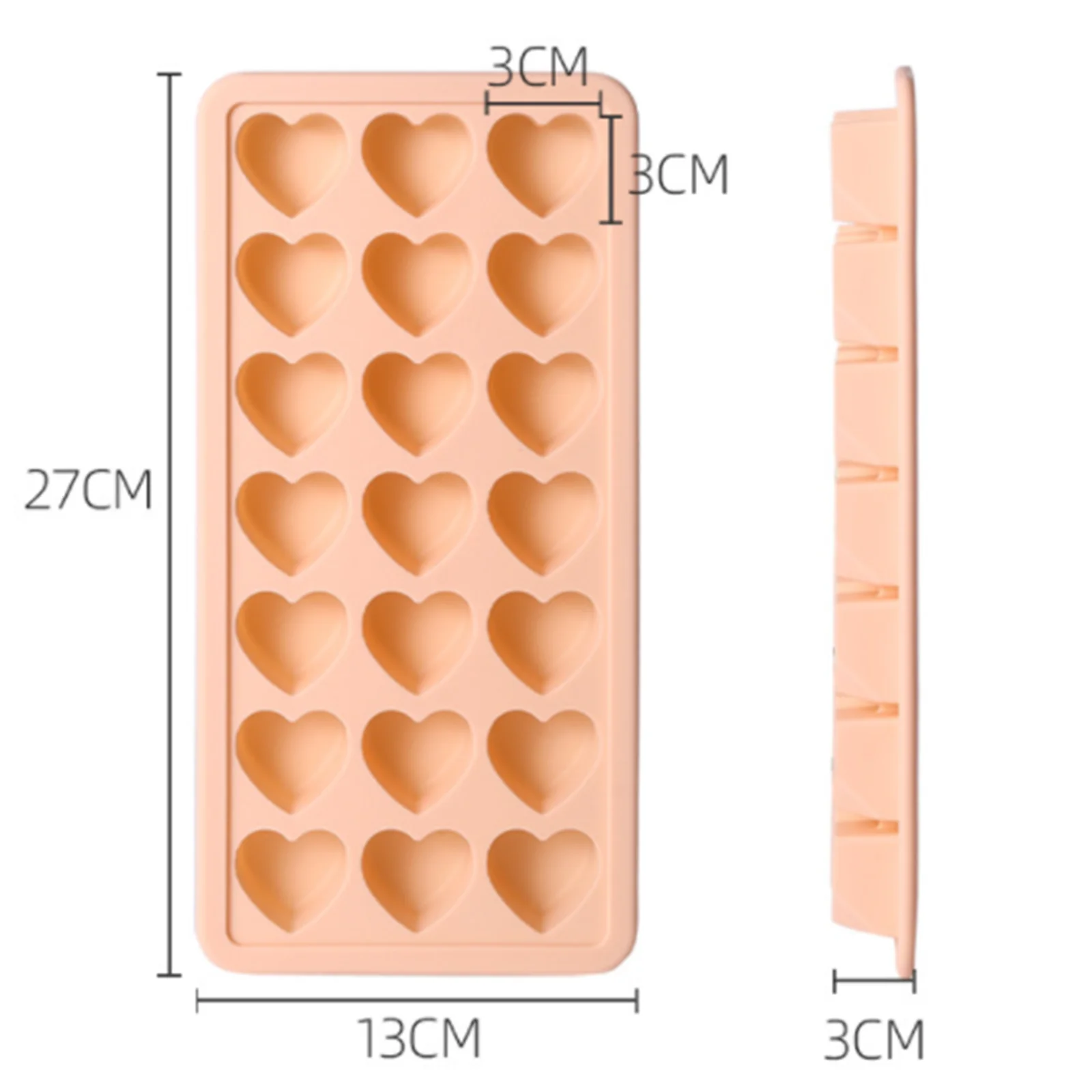 Ice Mold Silicone Mold Silicone With Cover 1pcs 27 * 13 * 3cm Creative Silicone Box DIY Supplementary Food Box
Ice Mold Silicone Mold Silicone With Cover 1pcs 27 * 13 * 3cm Creative Silicone Box DIY Supplementary Food Box