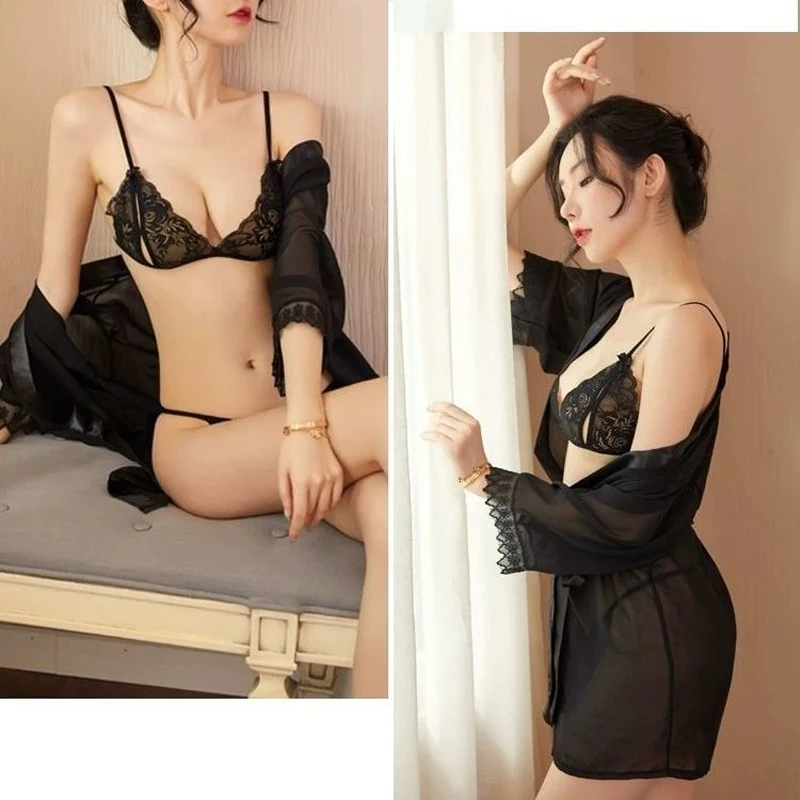 Ночная рубашка женская летняя тонкая пикантная Пижама сексуальное кружевное нижнее белье прозрачное ажурное Искушение Большой комплект и...
Ночная рубашка женская летняя тонкая пикантная Пижама сексуальное кружевное нижнее белье прозрачное ажурное Искушение Большой комплект и...