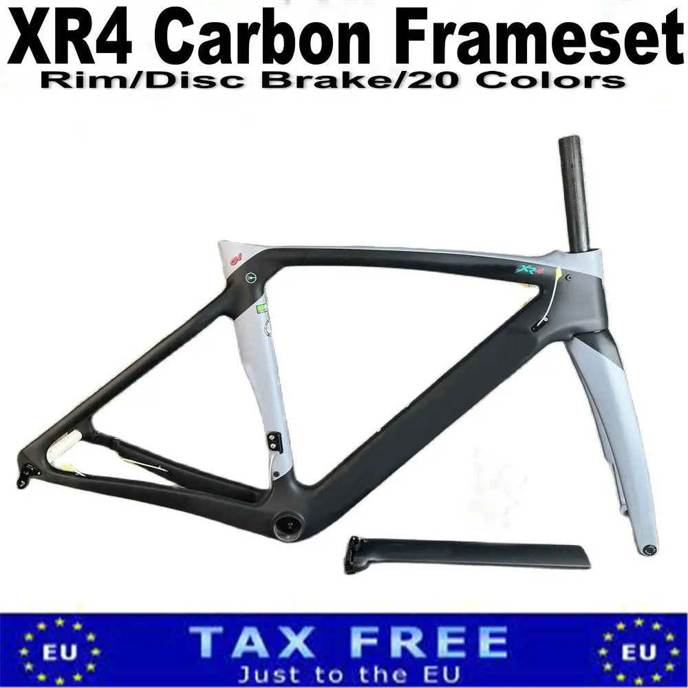 T1000 30 Colors Direct Mount Brake XR4 Carbon Road Frame Gray Matte Bicycle Cycling Frameset BB386
T1000 30 Colors Direct Mount Brake XR4 Carbon Road Frame Gray Matte Bicycle Cycling Frameset BB386