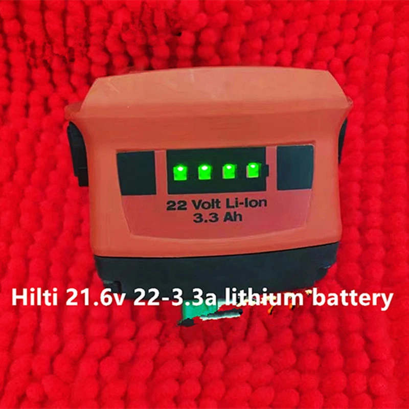 Lithium battery for power tools, 21.6v 22-3.3a lithium battery (original and used product)
Lithium battery for power tools, 21.6v 22-3.3a lithium battery (original and used product)