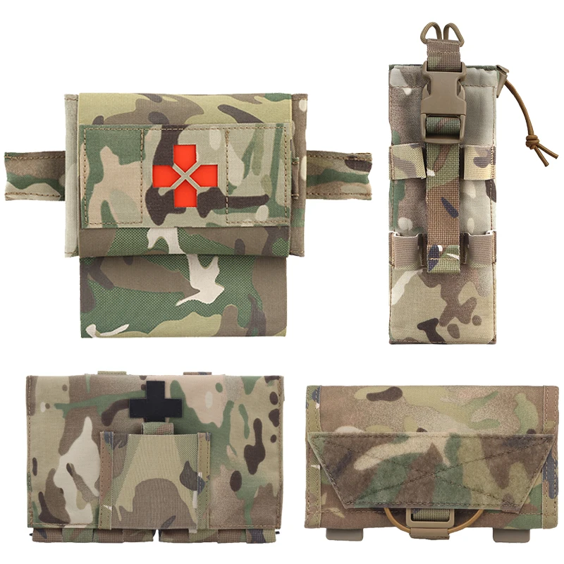 Tactical Military EDC Pouch Molle First-aid Pouch Micro Trauma Bag/Mobile Phone Pouch/PRC 152 Drop-down Radio Pouch Hunting Bag
Tactical Military EDC Pouch Molle First-aid Pouch Micro Trauma Bag/Mobile Phone Pouch/PRC 152 Drop-down Radio Pouch Hunting Bag