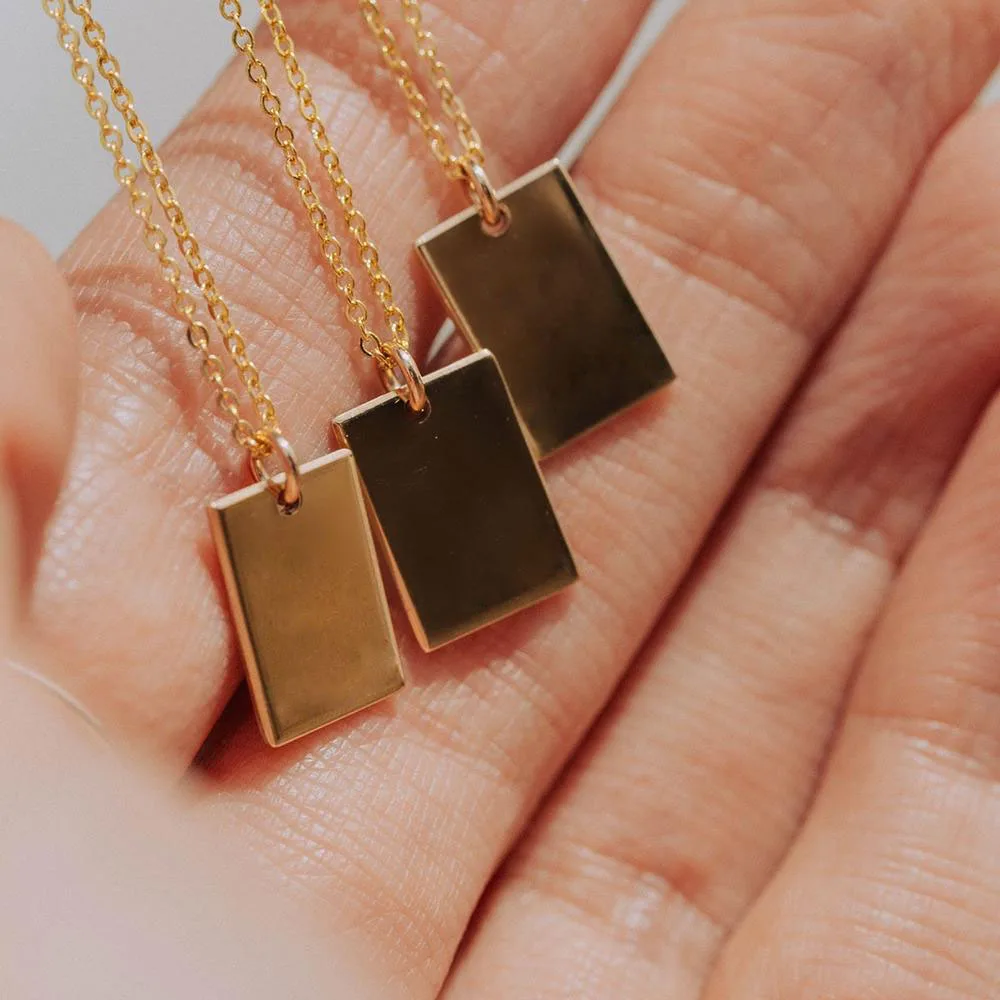 necklace stainless steel Necklace Women Simple Long Chain Rectangular pendant Necklace Statement Couples Choker Gifts
necklace stainless steel Necklace Women Simple Long Chain Rectangular pendant Necklace Statement Couples Choker Gifts