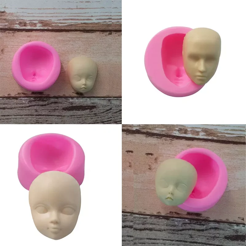 3D Baby Face Polymer Clay Resin Molds Girl Head Human Face Fondant Cake Decorating Tool Silicone Mold
3D Baby Face Polymer Clay Resin Molds Girl Head Human Face Fondant Cake Decorating Tool Silicone Mold
