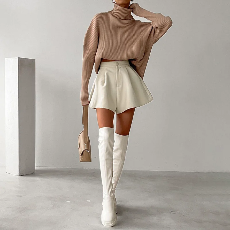 Women High Waist Shorts Summer Casual Loose A-line Wide Leg Short Pants Solid Fashion Pocket Office Lady Trousers Streetwear
Women High Waist Shorts Summer Casual Loose A-line Wide Leg Short Pants Solid Fashion Pocket Office Lady Trousers Streetwear