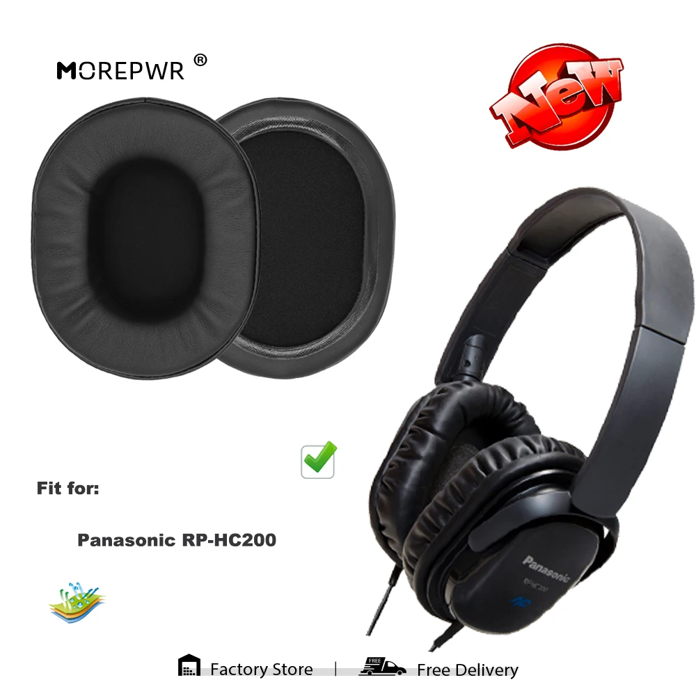 Morepwr Replacement Ear Pads for Panasonic RP-HC200 Headset Parts Leather Cushion Velvet Earmuff Earphone Sleeve Cover
Morepwr Replacement Ear Pads for Panasonic RP-HC200 Headset Parts Leather Cushion Velvet Earmuff Earphone Sleeve Cover