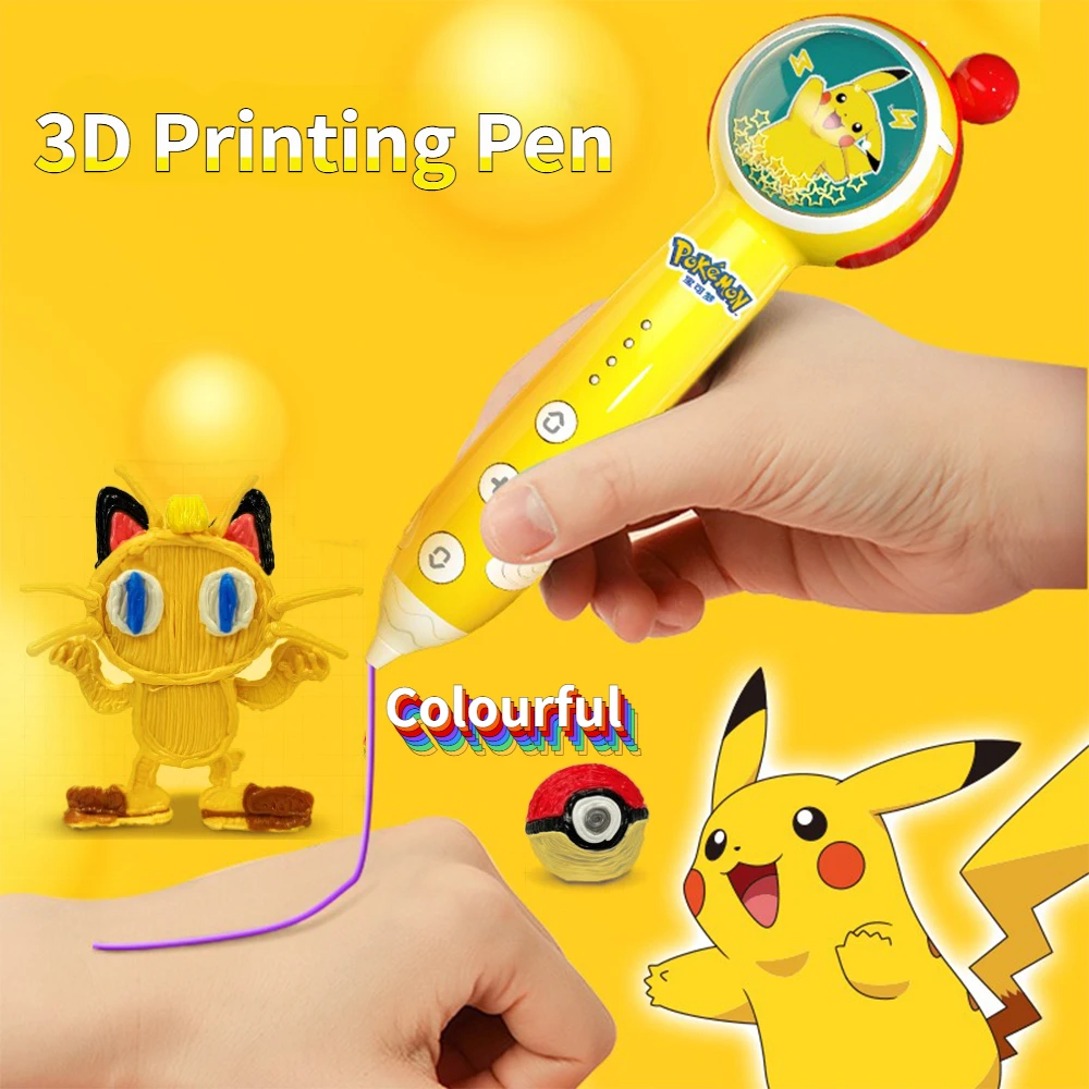 Оригинальная 3d-ручка Pokemon для детей, 3d-ручка для рисования, низкотемпературная, PCL 1,75 мм нить, рождественские подарки на день рождения, «сделай сам»
Оригинальная 3d-ручка Pokemon для детей, 3d-ручка для рисования, низкотемпературная, PCL 1,75 мм нить, рождественские подарки на день рождения, «сделай сам»