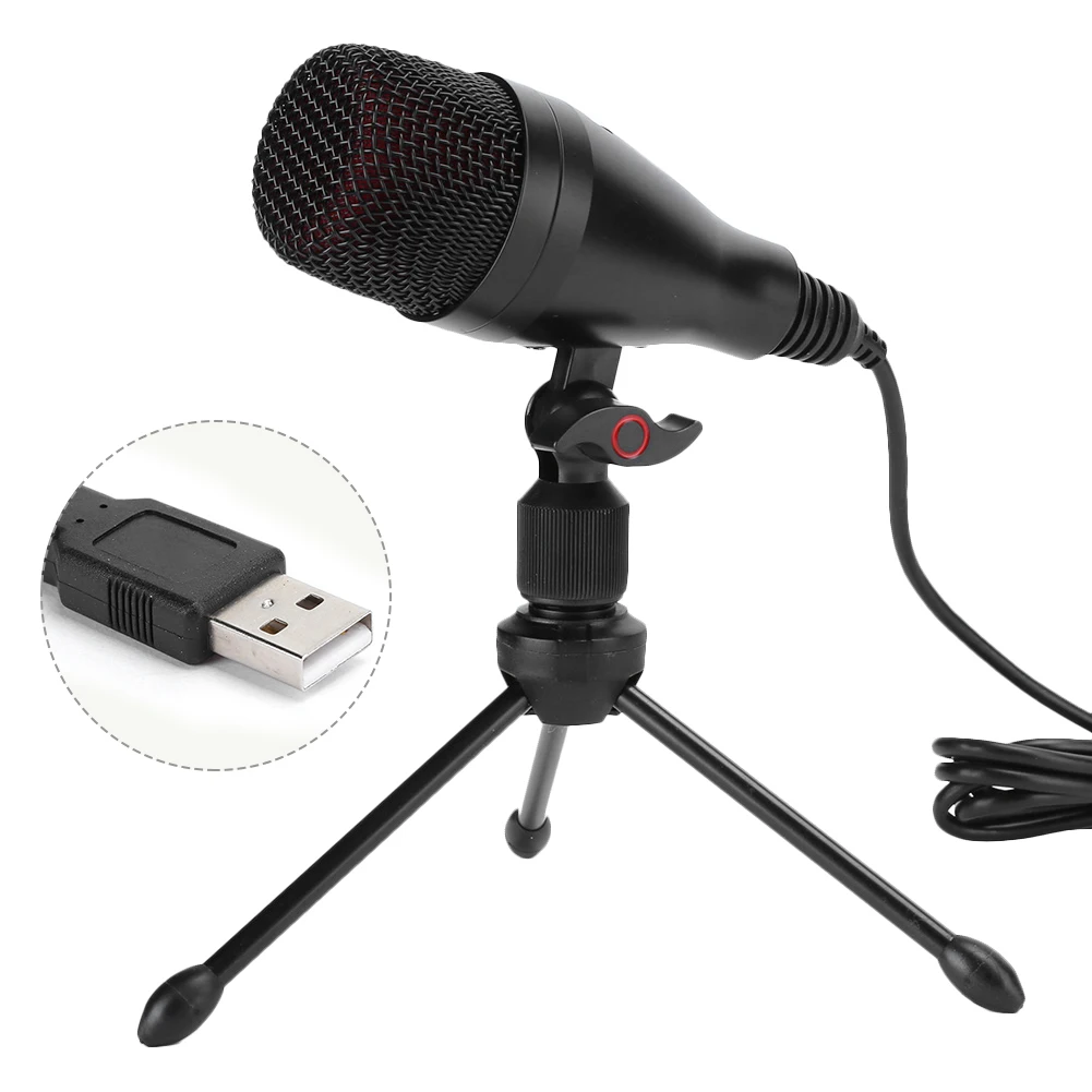 Universal USB Desktop Microphone Mini Studio Speech Microphone Stand Mic for PC Laptop
Universal USB Desktop Microphone Mini Studio Speech Microphone Stand Mic for PC Laptop