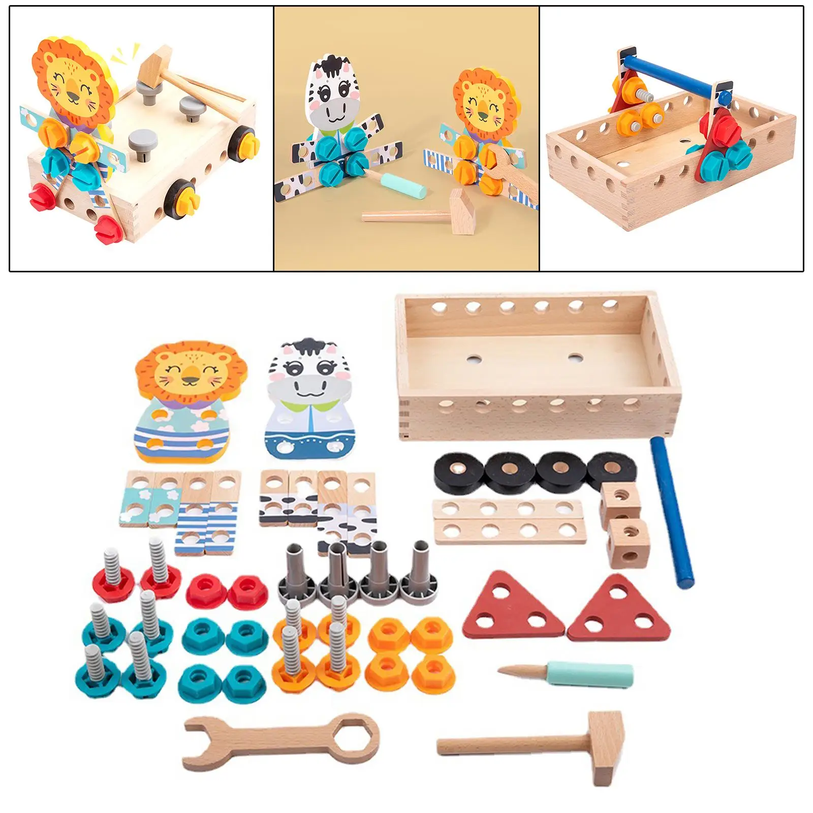 Toddler Tool Set Creative Basic Skills Montessori DIY Construction Toy for Outdoor Indoor Education Role education Learning
Toddler Tool Set Creative Basic Skills Montessori DIY Construction Toy for Outdoor Indoor Education Role education Learning