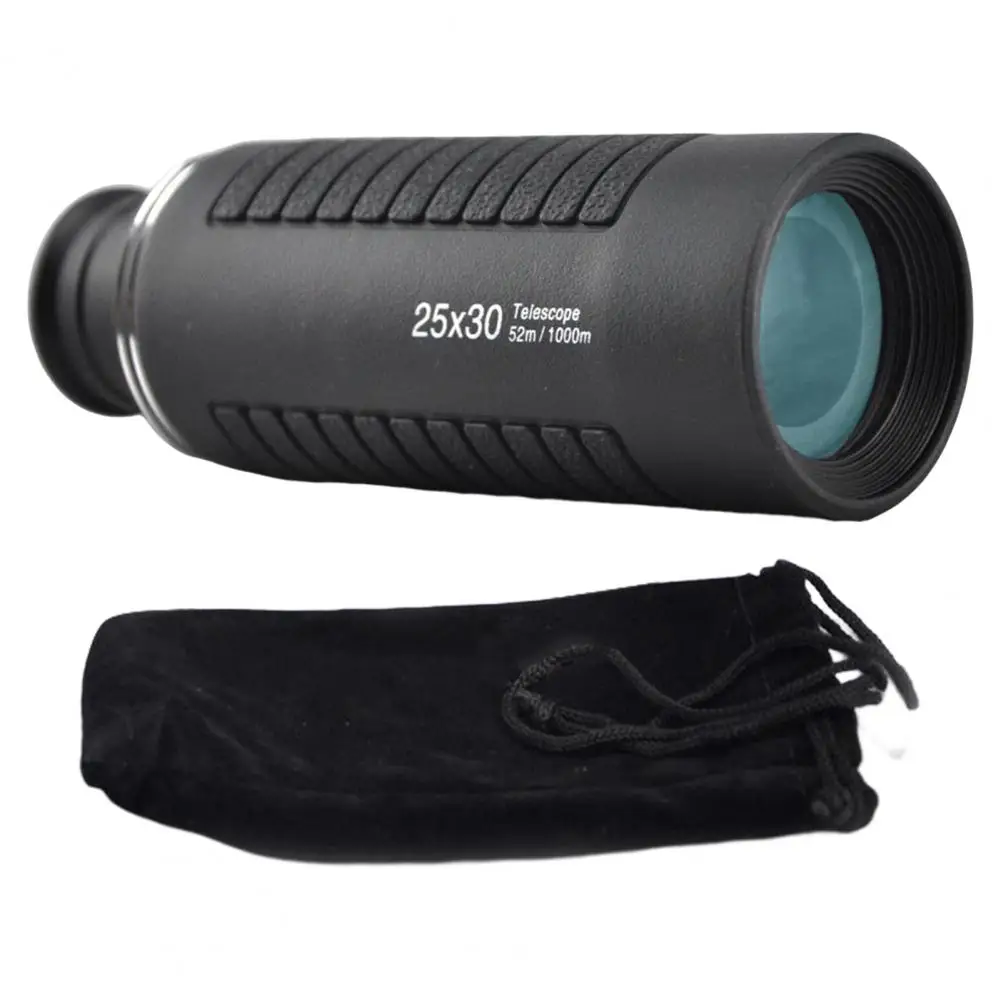 25x30 Monocular Telescope Bird Watching Travelling High Resolution Non-infrared Night Vision Hiking Camping Monoculars with Bag
25x30 Monocular Telescope Bird Watching Travelling High Resolution Non-infrared Night Vision Hiking Camping Monoculars with Bag