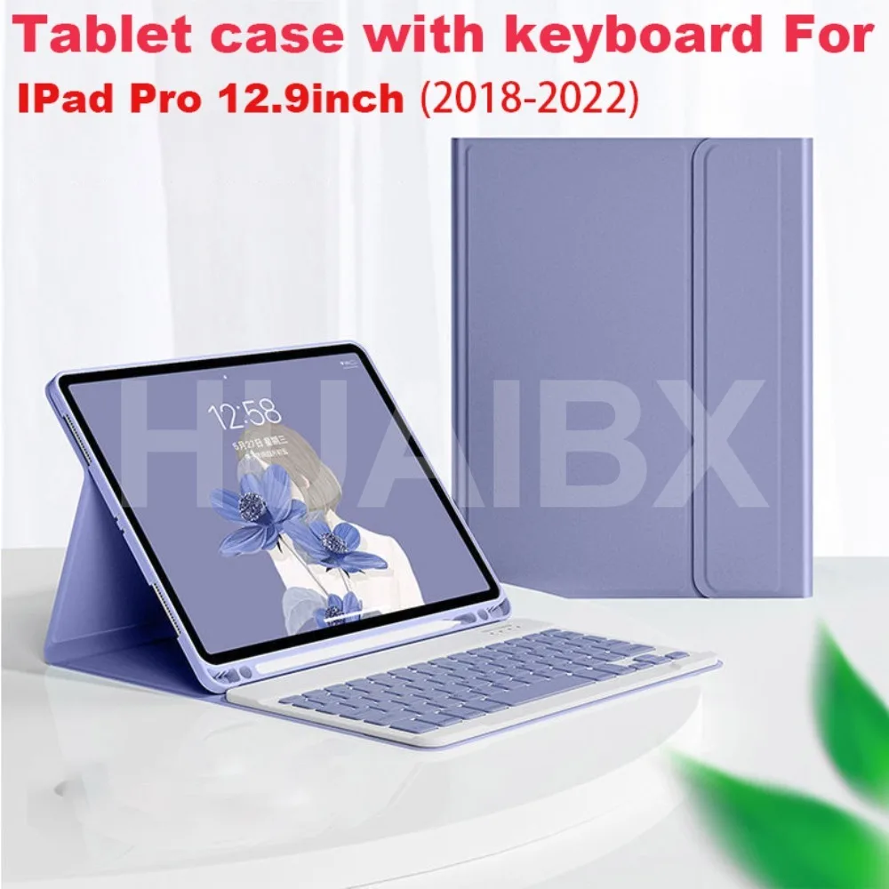 Чехол для IPad Pro (2018/2020/2021/2022) 12,9 дюйма со съемной Bluetooth-клавиатурой
Чехол для IPad Pro (2018/2020/2021/2022) 12,9 дюйма со съемной Bluetooth-клавиатурой