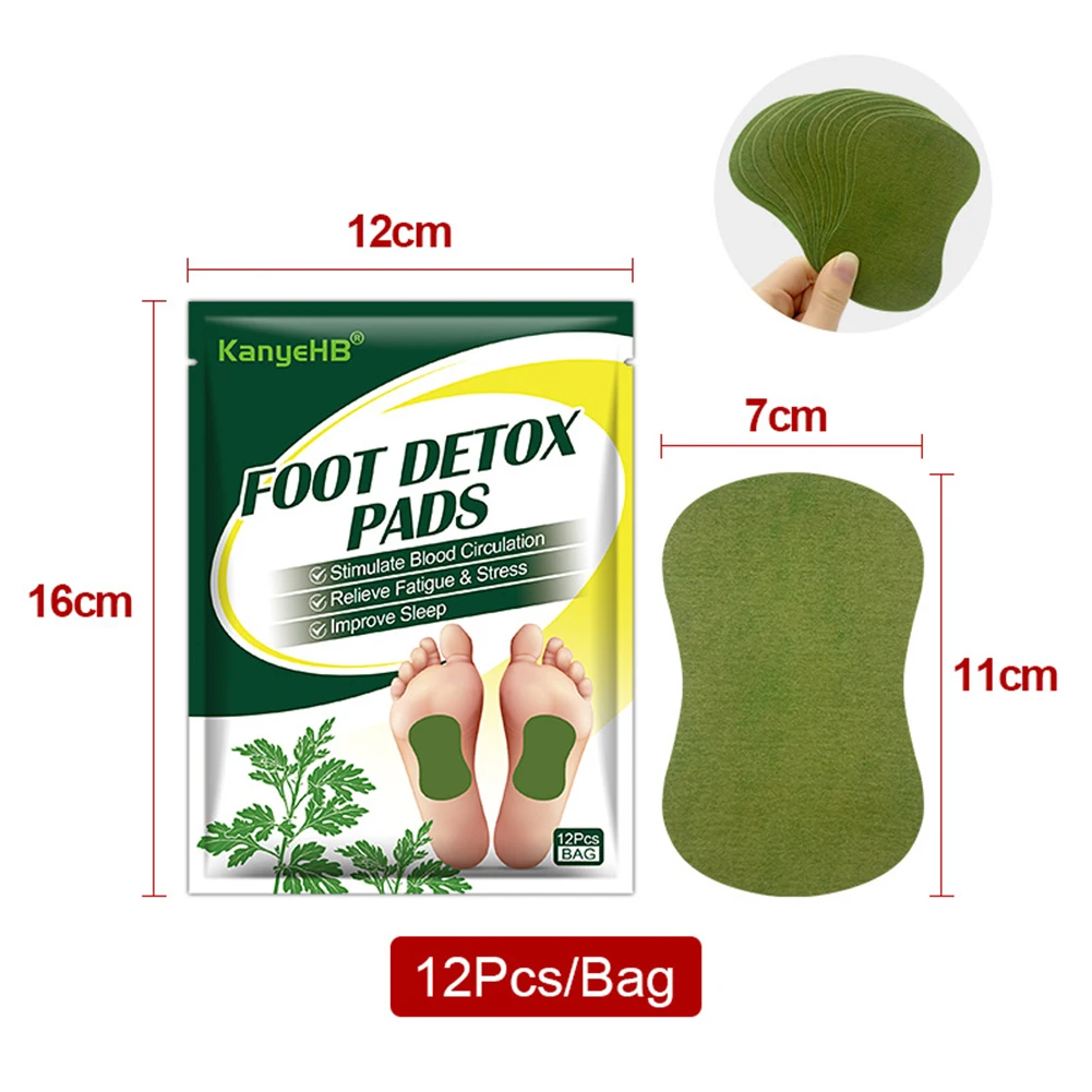 Foot Stickers Foot Patch Pain Relief Relieve Stress Toxins Cleansing Wormwood Detox Pad Foot Care Foot Detox Patches
Foot Stickers Foot Patch Pain Relief Relieve Stress Toxins Cleansing Wormwood Detox Pad Foot Care Foot Detox Patches