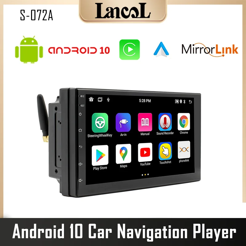 S-072A Car Radio Player Android 10.1 GPS Navigation System Multimedia Player Carplay Android Auto BT WIFI HD Reversing video
S-072A Car Radio Player Android 10.1 GPS Navigation System Multimedia Player Carplay Android Auto BT WIFI HD Reversing video