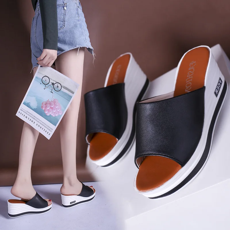2022 Womens Wedges Slides Breathable Beach Sandals Slippers Summer Slip on Women Flip Flops Home Shoes for Women Zapatos Mujer
2022 Womens Wedges Slides Breathable Beach Sandals Slippers Summer Slip on Women Flip Flops Home Shoes for Women Zapatos Mujer