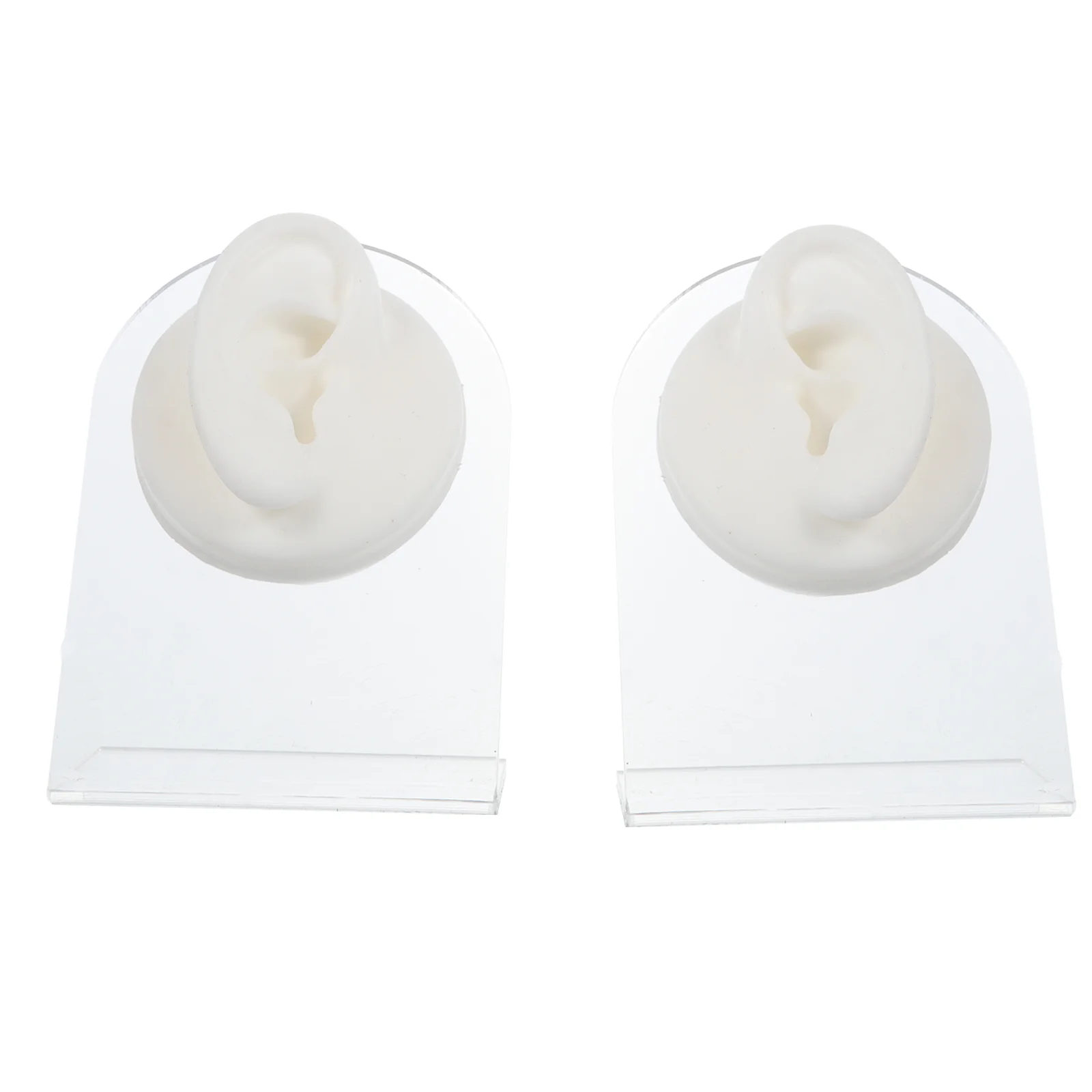 1 Set Earring Display Rack Ear Model Silicone Ear Model Practice Ear Model for Earrings Display
1 Set Earring Display Rack Ear Model Silicone Ear Model Practice Ear Model for Earrings Display