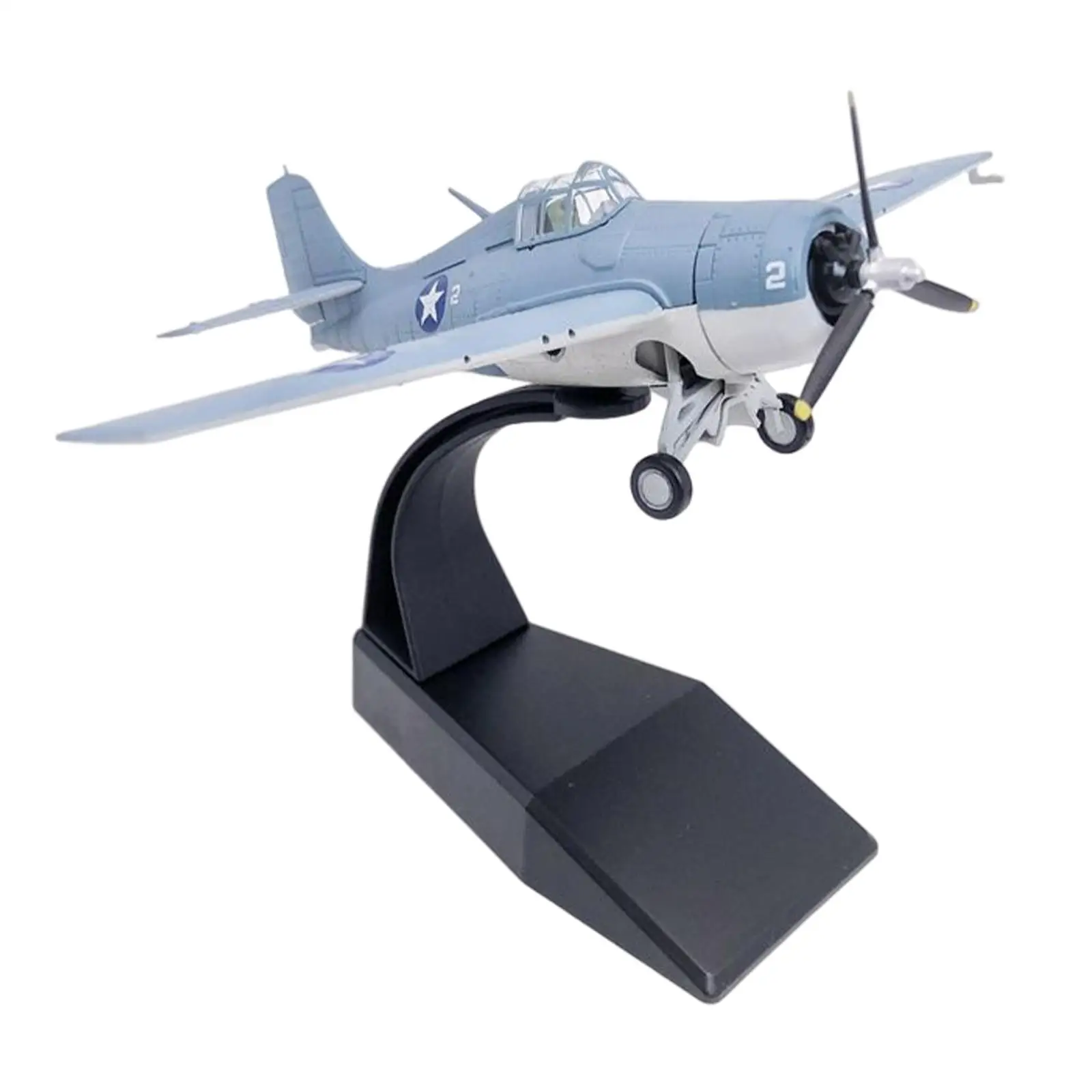 US Plane Model 1/72 Simulation Ornament Alloy 3D Display Stand Fighter Model
US Plane Model 1/72 Simulation Ornament Alloy 3D Display Stand Fighter Model