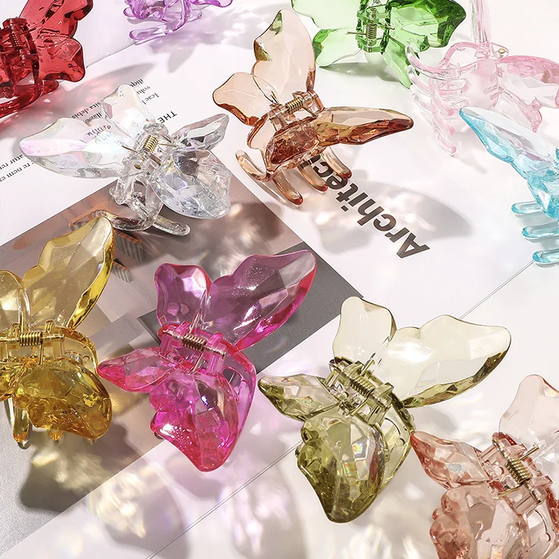 Summer Small Purple Butterfly Hair Claws Hairpin Cute Transparent Grabs Acrylic Hair Clip for Women Sweet Accessories
Summer Small Purple Butterfly Hair Claws Hairpin Cute Transparent Grabs Acrylic Hair Clip for Women Sweet Accessories