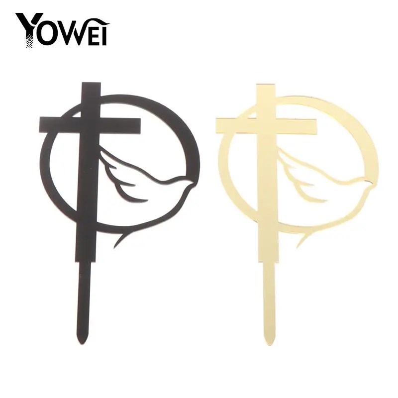 1PCS Dove & Cross Religious Cake Topper God Bless Wooden Christening Baptism Holy Spirit Topper, Baby Communion Topper 
1PCS Dove & Cross Religious Cake Topper God Bless Wooden Christening Baptism Holy Spirit Topper, Baby Communion Topper