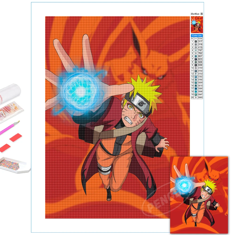 Uzumaki Naruto Using Rasengan 5D Diamond Painting Nine Tailed Fox Cross Stitch Anime Home Decor DIY Full Square Drill Embroidery
Uzumaki Naruto Using Rasengan 5D Diamond Painting Nine Tailed Fox Cross Stitch Anime Home Decor DIY Full Square Drill Embroidery