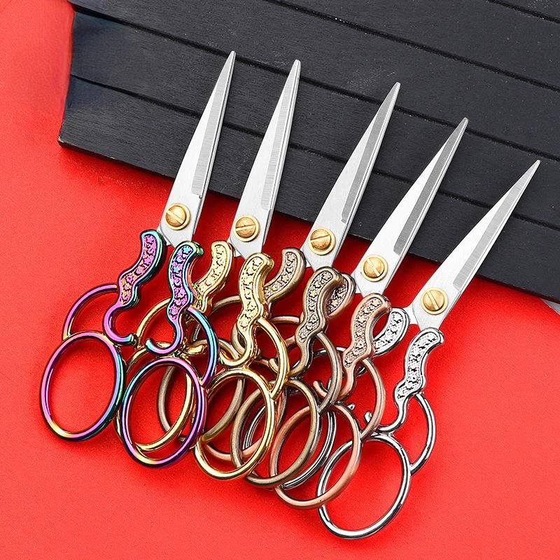 Stainless Steel Vintage Scissors Sewing Fabric Cutter Embroidery Scissors Tailor Scissor Thread Scissor Tools for Sewing Shears
Stainless Steel Vintage Scissors Sewing Fabric Cutter Embroidery Scissors Tailor Scissor Thread Scissor Tools for Sewing Shears