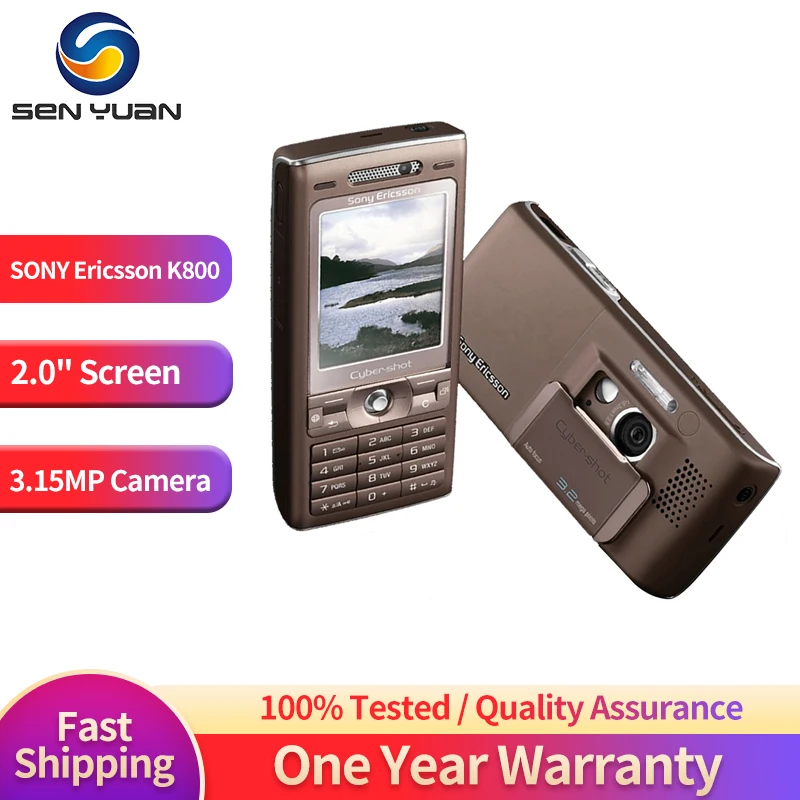 Оригинальный разблокированный мобильный телефон Sony Ericsson K800 K800i 3G мобильный телефон, дисплей 2,0 дюйма, камера МП, Bluetooth, FM-радио, JAVA, 2G, GSM
Оригинальный разблокированный мобильный телефон Sony Ericsson K800 K800i 3G мобильный телефон, дисплей 2,0 дюйма, камера МП, Bluetooth, FM-радио, JAVA, 2G, GSM