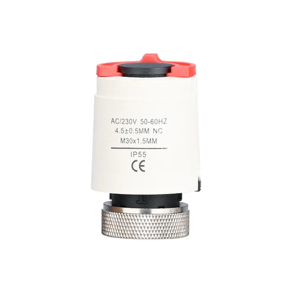 230 В нормально закрытые приводы, электрический термопривод для коллектора, подогрева пола, регулирующий клапан постоянной температуры
230 В нормально закрытые приводы, электрический термопривод для коллектора, подогрева пола, регулирующий клапан постоянной температуры